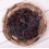 Wool boa basket filler yellow-brown