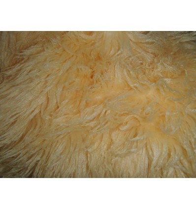 Furry blanket SUNNY YELLOW
