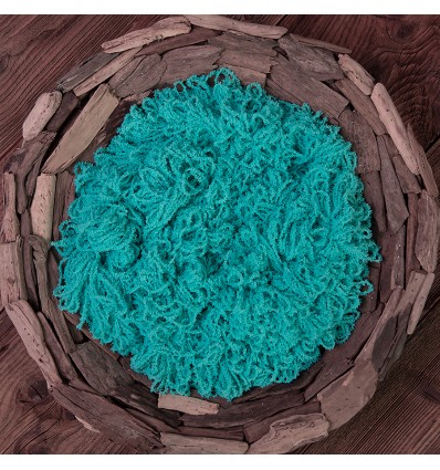 Boa basket filler - AUDREY - TURQUOISE