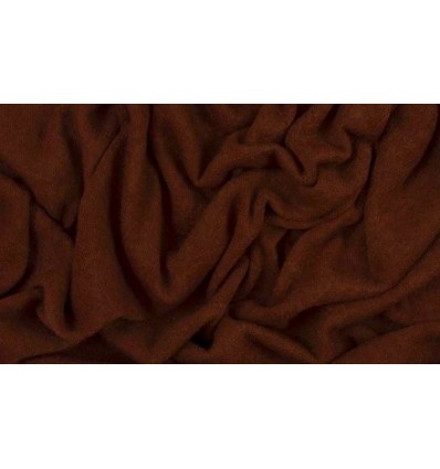 ROMY BRĄZOWY Materiał tło na beanbag sweterkowe BASIC