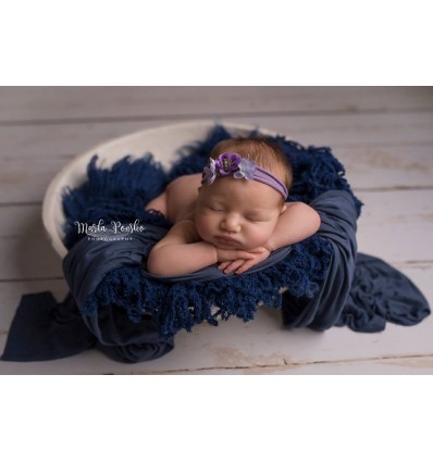 Boa basket filler - AUDREY - NAVY