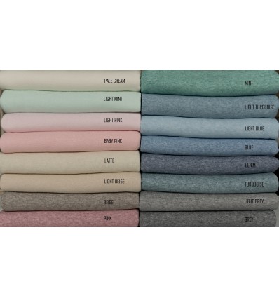 Sweater knit BASIC backdrop AVERY LIGHT PINK