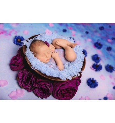 Boa basket filler - AUDREY - BLUE