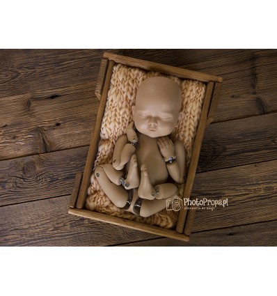 Vintage wooden box BROWN