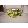 Asymmetric wreath of flowers - GINA