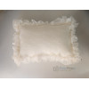 WHITE Tulle pillow size nb