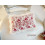 BURGUNDY pillow with silk