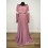 DUSTY PINK Maternity dress with lace