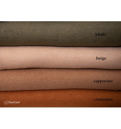 VIVIAN Cinnamon sweater knit backdrop
