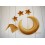 SET moon + 3 stars + hat