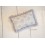 II GREY pillow with lace
