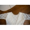 Rampers CLARA Ecru NB Spitze