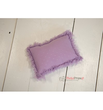 Lavender Tulle pillow nb