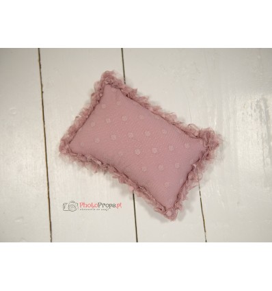 DUSTY PINK Tulle pillow nb