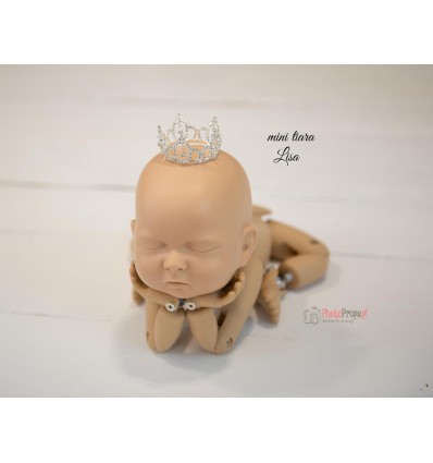 Mini korona tiara LISA
