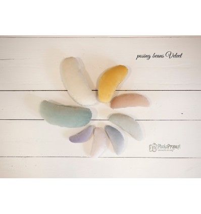 Set von 8 Velvet Kissen für die Positionierung